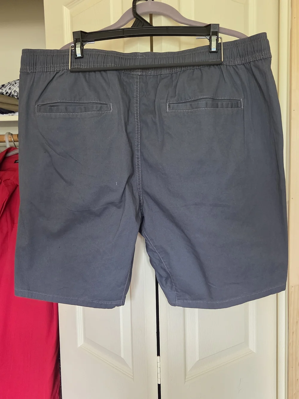 BRAND NEW XL George Men's Dark Gray Stretch Jogger Shorts